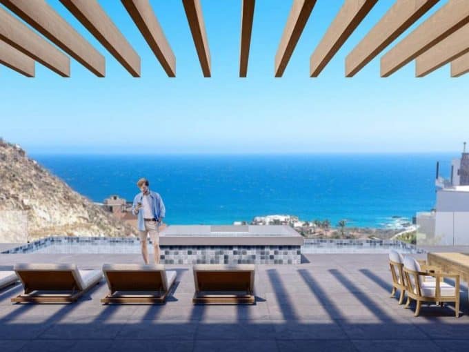 Stunning Pedregal Estate With Ocean View, Outdoor Pool, And Luxurious Lounge Area Perfect For Relaxing And Entertaining In Paradise.