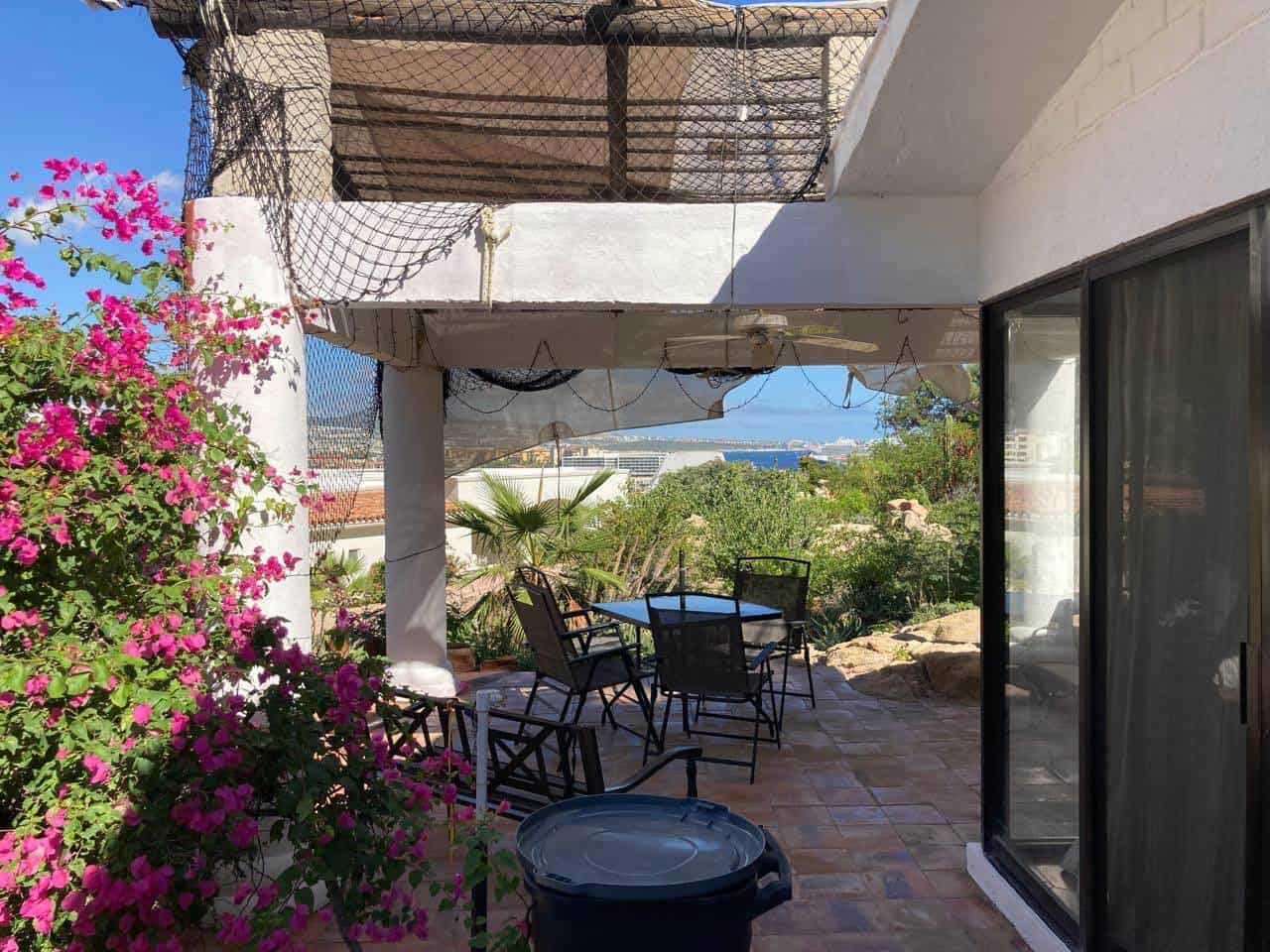 Pedregal Hillside Home Featuring A Spacious Terrace With Outdoor Seating And Stunning Ocean Vistas. Perfect For Relaxing And Entertaining.